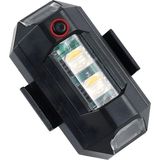 Sprenda 2 Adet Şarjlı Mini LED Işık/motor Çakar Led/drone Işığı - RGB