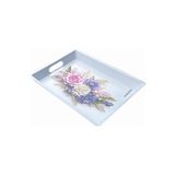 Sprenda Kare Sert Plastik Tepsi 30 x 23 cm - Beyaz
