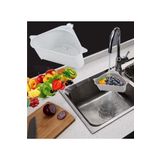 SPRENDA Vantuzlu Üçgen Sebze Meyve Lavabo Raf Süzgeç Sünger Tutucu Düzenleyici Mutfak Organizer