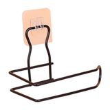 Sprenda Yapışkanlı Siyah Tuvalet Kağıtlığı Tutacağı Askısı Metal Tuvalet Kağıtlık Wc Kağıt Tutacağı