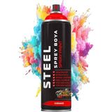 Sprey Boya 200 ml 1 Adet Hızlı Kuruyan Renkli Profesyonel Ahşap Plastik Demir Metal Cam Porselen Duvar Sprey Boya - Standart - Kırmızı