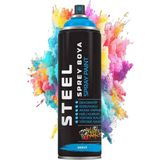 Sprey Boya 200 ml 1 Adet Hızlı Kuruyan Renkli Profesyonel Ahşap Plastik Demir Metal Cam Porselen Duvar Sprey Boya - Standart - Mavi