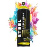 Sprey Boya 200 ml 1 Adet Hızlı Kuruyan Renkli Profesyonel Ahşap Plastik Demir Metal Cam Porselen Duvar Sprey Boya - Standart - Sarı