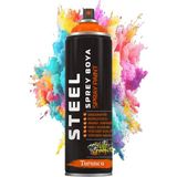 Sprey Boya 200 ml 1 Adet Hızlı Kuruyan Renkli Profesyonel Ahşap Plastik Demir Metal Cam Porselen Duvar Sprey Boya - Standart - Turuncu