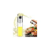 Sprey Cam Şişe Zeytinyağı Sirke Yağ Püskürtücü Yağdanlık 100 ml - Gri