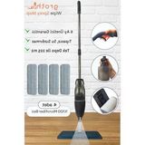 Sprey Mop, 700 cc Su Hazneli ve Mikrofiber Bez ile Etkili Temizlik