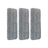 Sprey Mop Yedek Mikrofiber Ped Seti 3 Adet Dayanıklı Yüksek Emicilikli Tüm Zemin Tiplerine Uygun