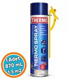 Sprey Poliüretan Köpük Thermo Acoustic 800 Ml Isı Ve Ses Yalıtım 1.5 M2 Alan