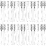 Sprey Şişesi 10Ml, Doldurulabilir Cam Sprey Şişesi, Cam Şişe Atomizer, Seyahat Için Doldurulabilir Konteyner Temizlemek Için Parfüm Gargara Atomizer, Uçucu Yağlar, Parfüm 40 Adet, 10Ml