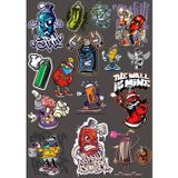 Sprey Sticker Set 2 15 Parça Telefon, Tablet, Defter, Laptop Sticker
