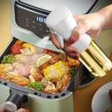 Sprey Yağdanlık Airfryer için Cam Şişe Yağlık Sirkelik Sosluk 210 Ml