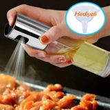 Sprey Yağdanlık Huni Hediyeli Sprey Cam Şişe Zeytinyağı, Sirke, Y