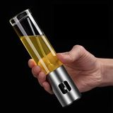 Sprey Yağlık Spreyli Cam Şişe Yağdanlık, Yağ, Sirke ve Limon Püskürtücü, 100 Ml, Asorti