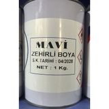 Spreycim ÇELEBİ MARİN SEZONLUK BAKIR ESASLI AHŞAP FİBER TEKNE ZEHİRLİ BOYA MAVİ 1 KG