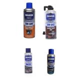 Spreycim Motor Temizleyici + Lastik Tamir Köpüğü + Oto Parfüm + Torpido Parlatıcı Sprey 4'Lü Set