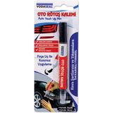Spreycim Vodaseal Oto Rötuş Boya Kalemi Çizik Giderici Metalik Siyah 5 ml