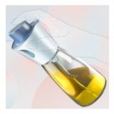 Spreyli 220 Ml Kapasiteli Cam Şişeli Yağdanlık