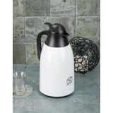 Spring 1,3 Litre Özel Cam Termos Ev Ve Piknik Termosu Beyaz