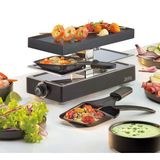 Spring Classıc Raclette 2 Kişilik, Masa Izgarası Yapışmaz Kaplama Siyah