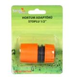 Spring Garden Adaptörü Stoplu 1/2 Hortum turuncu