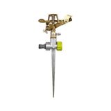 Spring Garden Çim Sulama Metal Kazıklı Fıskiye - Siyah