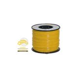 Spring Garden Motorlu Tırpan Misinası 3,3 mm Kare Bükümlü Rulo 200 mt (Diken, Ot, Çimen Kesme)