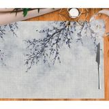 Spring Kumaş Amerikan Servis 4'lü Set 35X50CM (Keten Kumaş Ulusl. Yıkama ve Solmama Sertifikası) - 35 x 50 cm - Çok Renkli