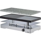 Spring Sprıng Raclette8 Classıc Duo, 8 Kişilik Elektrikli Masa Izgarası, 1200 W - Siyah