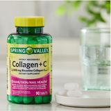 Spring Valley Collagen+C (Saç Cilt ve Tırnak Için) 90TABLET