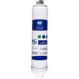 Spring Water Inline 12" NSF Sertifikalı Granül Aktif Karbon Filtre (GAC)