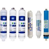 Spring Water Inline 6’ lı Filtre Seti Su Arıtma Cihazı İçin Yüksek Performanslı Filtreler