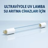 Spring Water Sw GPH436 T5 4 Pin Ultraviyole Uv Yedek Lamba 21W (Ø15×436 Mm) - E-105 Uyumlu