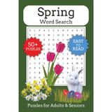 Spring Word Search Puzzle Book: Word Searches with Easy to Read Print about All Things Spring, Blooming Flowers, Cherry Blossoms, Sunshine, ... Puzzles… A Great Gift for Spring Season Fans