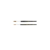 Springer Fırça 1050-2 Suluboya Taklon Boya Fırçası, Boyut 2, Çok Renkli, 2
