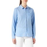 Springfield Camisa Manga Larga Algodón Y Lurex Resmi gömlek Kadın