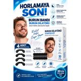 SPRİNGMAX Horlama Giderici Azaltıcı İlk Geceden Etki Manyetik Burun Bandı Seti Premium , Mıknatıslı Siyah Dilatörü Aparatı