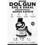 SPRİNGMAX Yeni Nesil Saç Dolgunlaştırıcı Saç Kapatıcı Beyaz Boya Pudra | Seyrek Sakal Saçlar İçin | Dip Boya Etkili Beyaz Kapatıcı Suda Çıkmaz