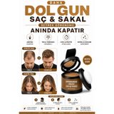 SPRİNGMAX Yeni Nesil Saç Dolgunlaştırıcı Saç Kapatıcı Koyu Sarı Boya Pudra | Seyrek Sakal Saçlar İçin | Dip Boya Etkili Beyaz Kapatıcı Suda Çıkmaz