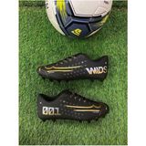 Sprit 001 Erkek Çocuk Krampon Futbol Ayakkabısı Siyah-Altın - Siyah - Altın