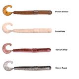 SPRO Insta Worm 11Cm Silikon Yem Purple Choco