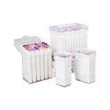 Sprout Store Home Çift Taraflı Marker Kalem Seti, Profesyonel Kutulu Keçeli Kalem Seti, Çeşitli Renklerde Boya Markerlar, Sanatçılar ve Tasarımcılar Için Ideal (12 Parça)