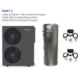 Sprsun 22 Kw A+++ R32 Dc Inverterlı Isı Pompası Kurulum Paketi-2 - CGK060V3L-260YH-GPA25 - Yok