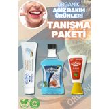 Spumy Organik Vegan Ağız Bakım Ürünleri Tanışma Paketi (diş Macunu, Ağız Çalkalama Suyu, Diş Pastası)