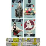 Spy x Family 1. Cilt - Spy x Family 2. Cilt - Spy x Family 3. Cilt - Spy x Family 4. Cilt - Tatsuya Endo 4'lü Set - Matematik Öğreten Ayraç - Tatsuya Endo