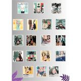 Spy x FAMILY18 Adet Fotokart 9*6 cm Kesilmiş Hd Kaliteli Pvc Kaplı