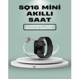 SQ-16 Mini Series 10 Akıllı Saat - 3 Kordon + Hediye Bileklik