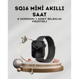 Sq16 Mini Series 10 – Dokunmatik Akıllı Saat | Kalp Ritmi, Spo2, Uyku Takibi