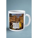 Squad Oyun Baskılı Kupa Bardak Çift Taraflı Baskı Kişiye Özel Model 2