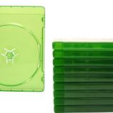 Square Deal Recordings & Supplies (10) 12 mm Yedek Video Oyunu Kılıfları - Yarı Saydam Yeşil - Xbox One ile Uyumlu - #VGBR12XONE