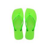 Square Glitter Neon Yeşil Terlik 4148927-7179